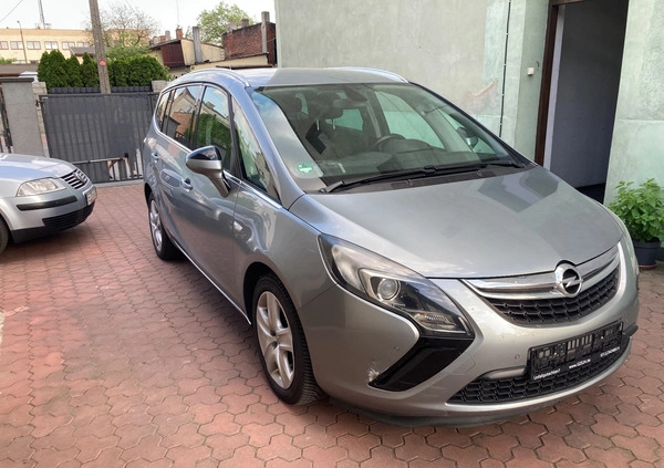 Opel Zafira cena 24900 przebieg: 200000, rok produkcji 2012 z Dąbrowa Tarnowska małe 154